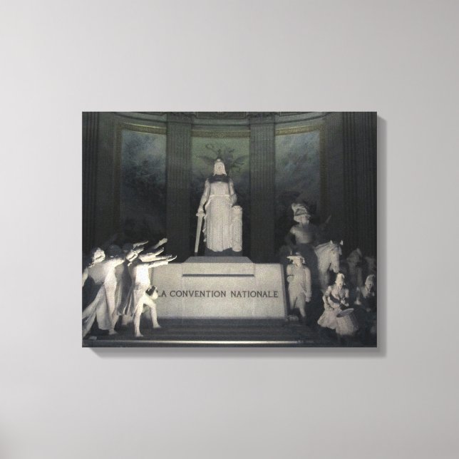 Impressão Em Tela Paris - Le Pantheon (Frente)