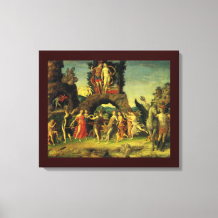 Impressão Em Tela Párnaso, Marte e Vênus de Andrea Mantegna