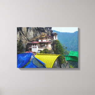 Impressão Em Tela Paro Taktsang: O mosteiro do ninho do Tigre - But