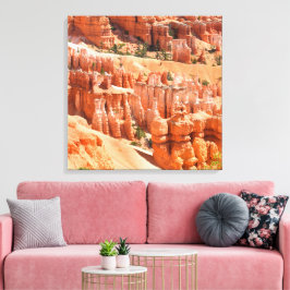 Impressão Em Tela Parque Bryce Canyon Utah Paisagem Hoodoos Foto