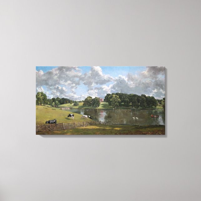 Impressão Em Tela Parque de Wivenhoe, Essex (Frente)