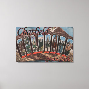 Impressão Em Tela Parque estadual de Chatfield, Colorado