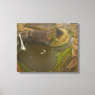 Impressão Em Tela Parque Estadual Palouse Falls de 60 metros de altu