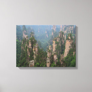 Impressão Em Tela Parque Florestal Nacional de Zhangjiajie