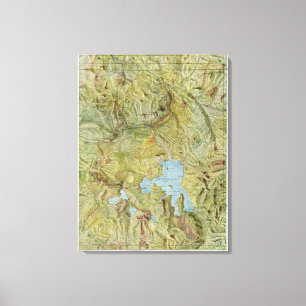 Impressão Em Tela Parque nacional 3 de Yellowstone