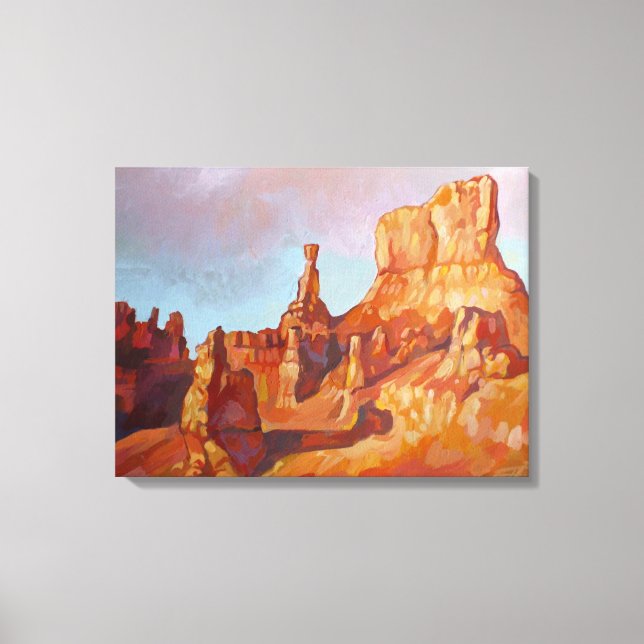Impressão Em Tela Parque Nacional Bryce Canyon (Frente)