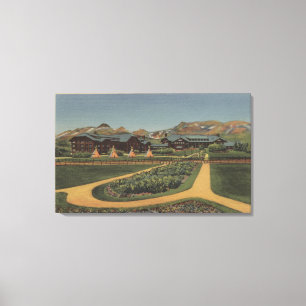 Impressão Em Tela Parque nacional de geleira, TA - hotel de parque