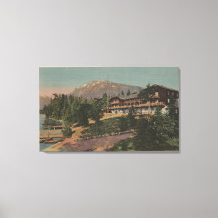 Impressão Em Tela Parque nacional de geleira, TA - lago McDonald