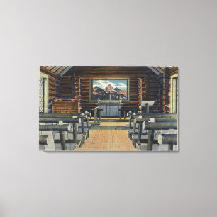 Impressão Em Tela Parque nacional de Teton, WY - a alteração