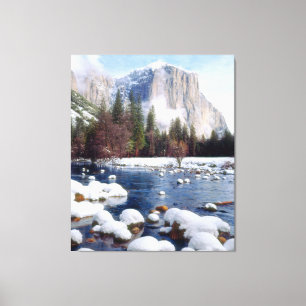 Impressão Em Tela Parque Nacional de Yosemite no Inverno
