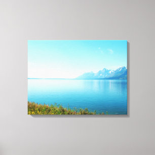 Impressão Em Tela Parque Nacional Grand Teton. Paisagem linda
