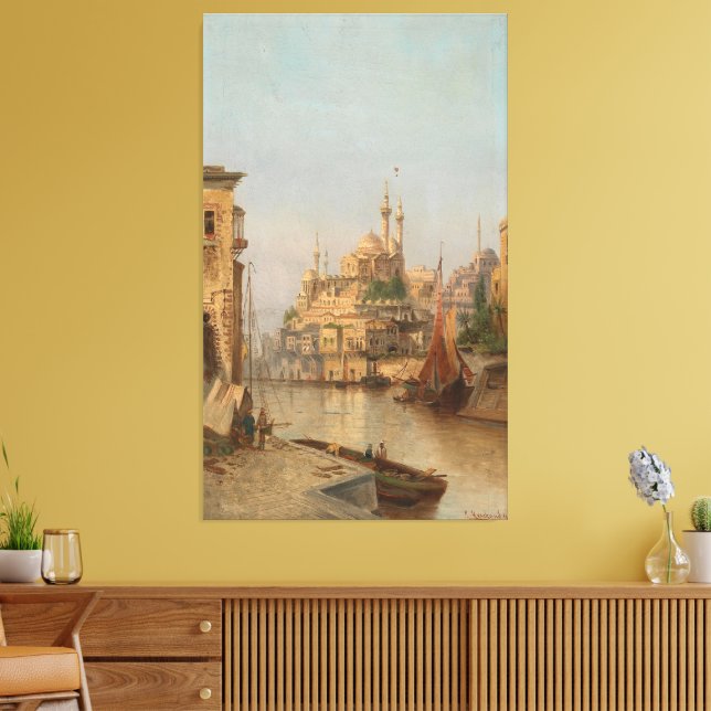 Impressão Em Tela Parte de Istambul (Insitu(Sala de estar))