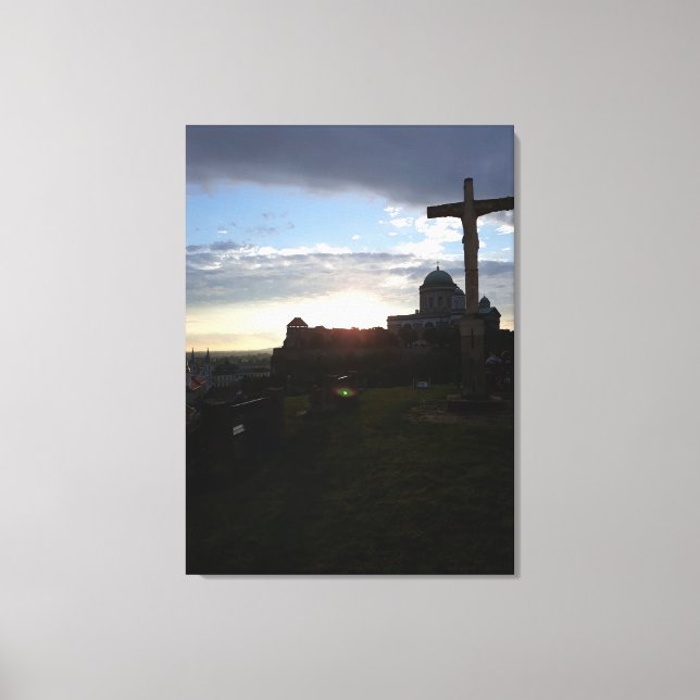 Impressão Em Tela Páscoa na Hungria de Esztergom (Frente)