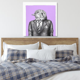 Impressão Em Tela Pássaro morto em negras (Sumire)