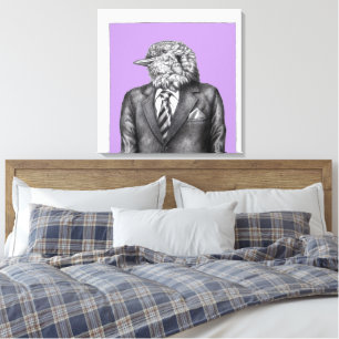 Impressão Em Tela Pássaro morto em negras (Sumire)