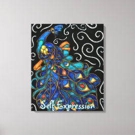 Impressão Em Tela Pássaro Pêssego Pêssego Quimico Personalizado