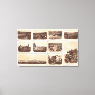 Impressão Em Tela Passe clads, herói do motor, linhas rebelde,