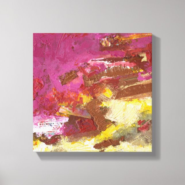 Impressão Em Tela Passear-me através dela (Frente)