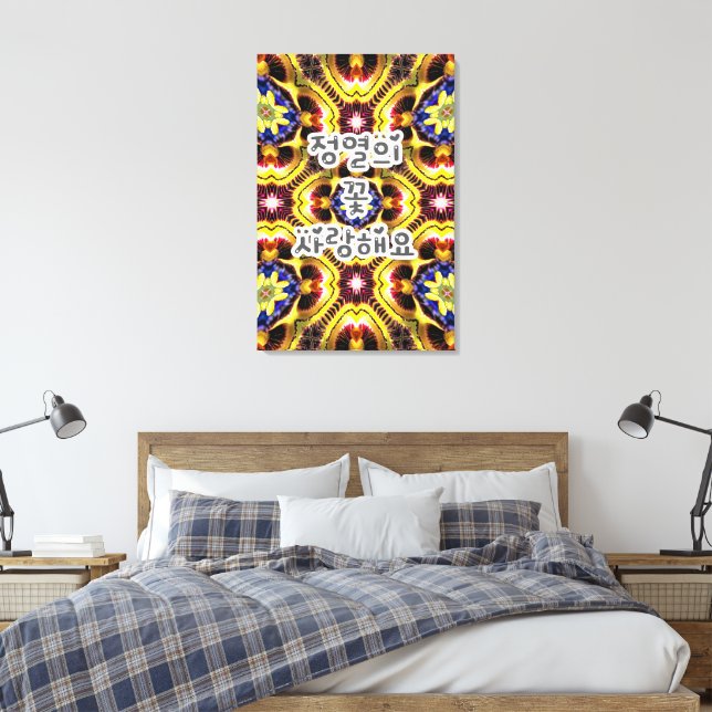 Impressão Em Tela Passiflora Caerulea (Insitu(Quarto))