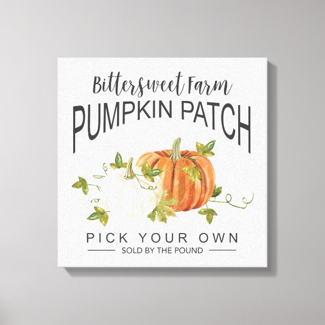 IMPRESSÃO EM TELA PATCH DE PUMPKIN (Frente)