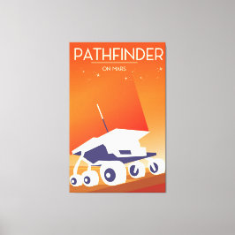 Impressão Em Tela Pathfinder em Arte Espacial de Marte