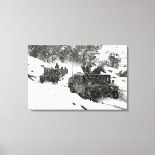 Impressão Em Tela Patrulha dos fuzileiros navais dos E.U. na