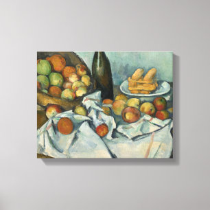 Impressão Em Tela Paul Cezanne - A Cesta das Maçãs