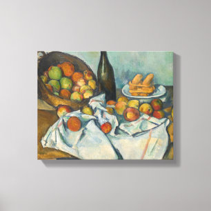 Impressão Em Tela Paul Cezanne - A Cesta das Maçãs
