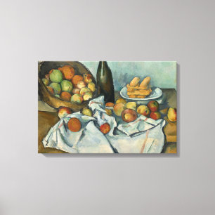 Impressão Em Tela Paul Cezanne - A Cesta das Maçãs