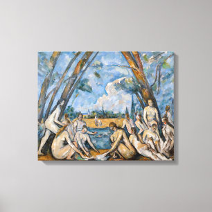 Impressão Em Tela Paul Cezanne - As Grandes Banhistas