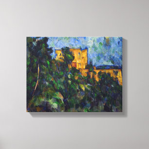 Impressão Em Tela Paul Cezanne - Castelo Negro