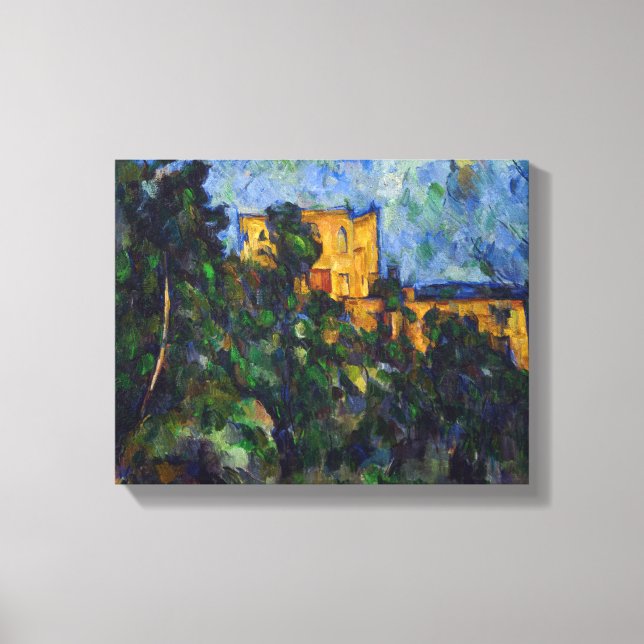 Impressão Em Tela Paul Cezanne - Chateau Noir (Frente)