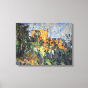 Impressão Em Tela Paul Cezanne - Chateau Noir