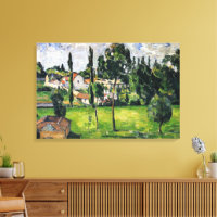 Paul Cezanne - Paisagem com Linha de Água,