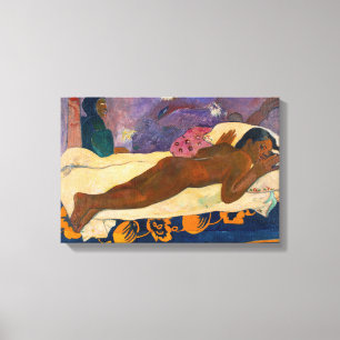 Impressão Em Tela Paul Gauguin - Espírito dos Mortos Vigia