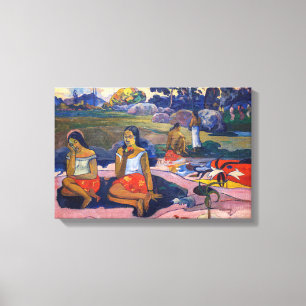 Impressão Em Tela Paul Gauguin - Fonte Sagrada, Doce Sonho