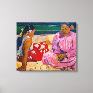 Impressão Em Tela Paul Gauguin - Mulheres taitianas