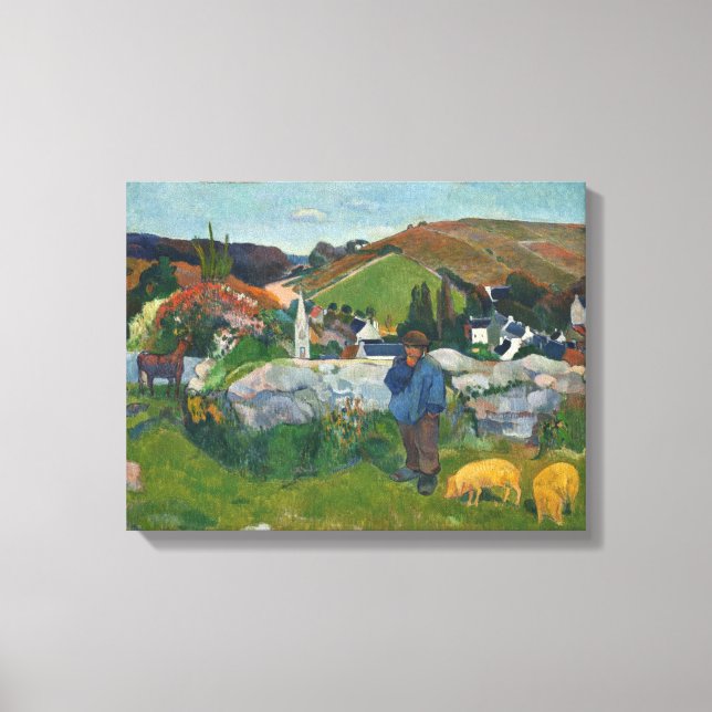 Impressão Em Tela Paul Gauguin O Povor (Frente)