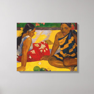 Impressão Em Tela Paul Gauguin - Parau Api / O Que É Novo?