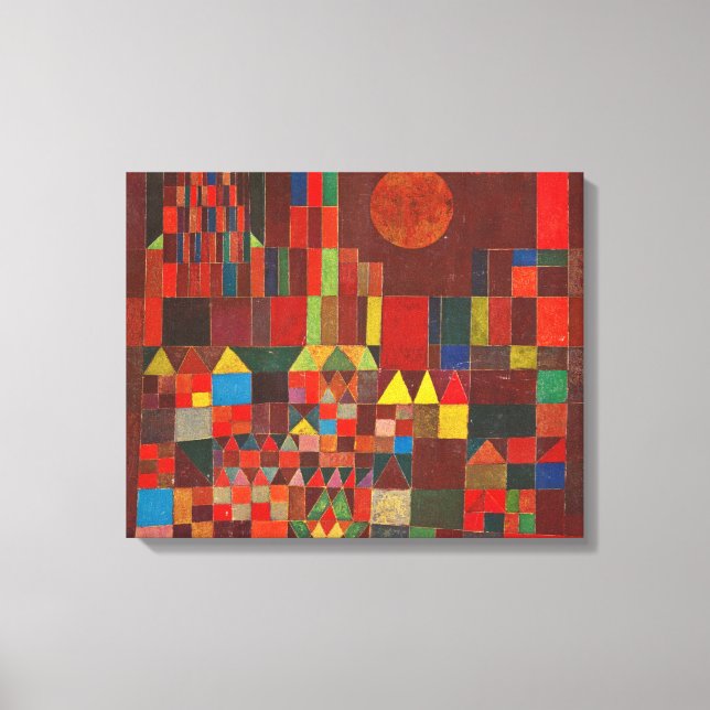 Impressão Em Tela Paul Klee Art (Frente)