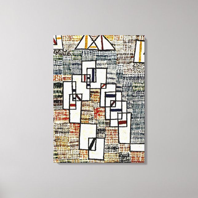 Impressão Em Tela Paul Klee art - Cote de Provence (Frente)