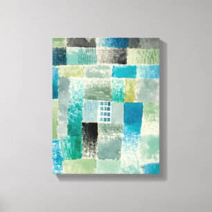 Impressão Em Tela Paul Klee, Primeira Casa num Acordo - Belas Artes