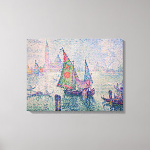 Impressão Em Tela Paul Signac - A Vela Verde
