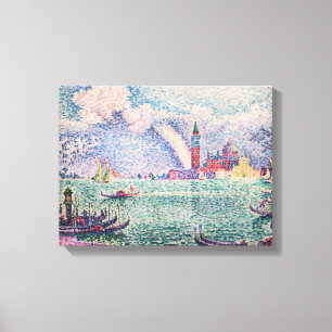 Impressão Em Tela Paul Signac - Arco-Íris, Veneza