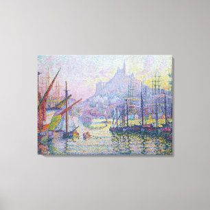 Impressão Em Tela Paul Signac - Notre-Dame-de-la-Garde, Marselha