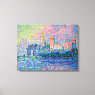 Impressão Em Tela Paul Signac - O Palácio Papal, Avinhão
