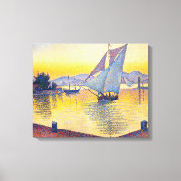 Paul Signac - O Porto ao Pôr do Sol, Opus 236