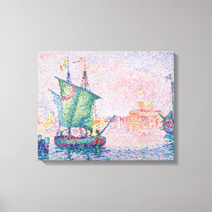 Impressão Em Tela Paul Signac - Veneza, A Nuvem Rosa