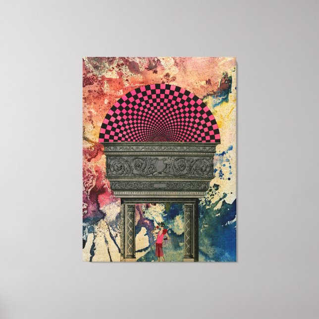 Impressão Em Tela Pavilhão de Michael Moffa (Frente)