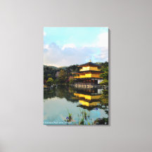 Pavilhão Dourado Kyoto Japão Reflexo do Templo